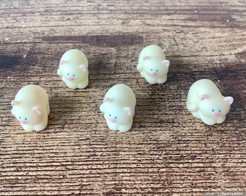 Магниты котята в кукольный интерьер