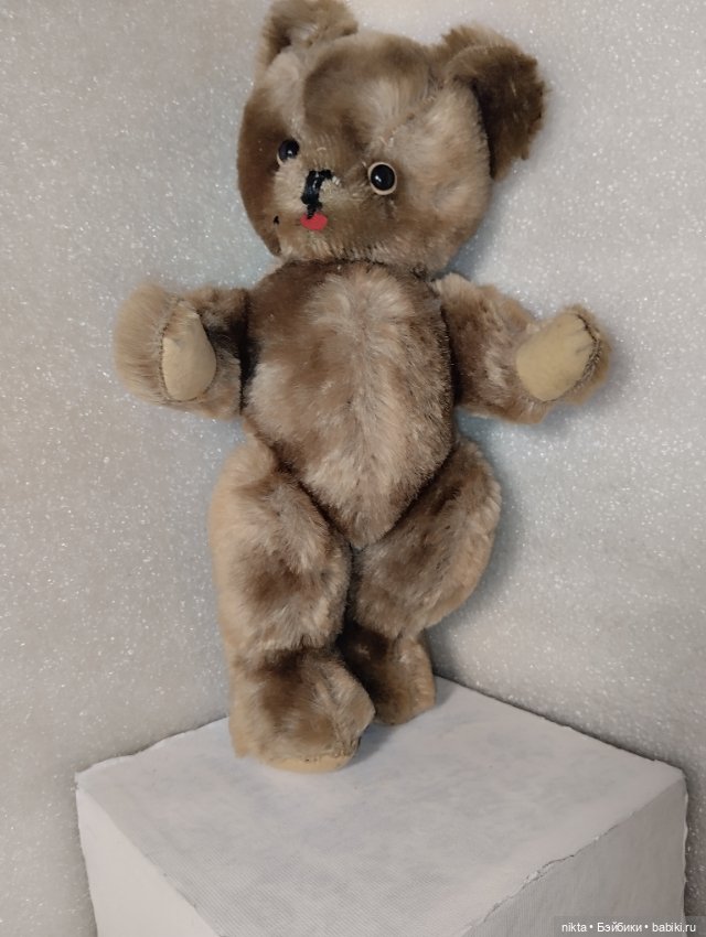Мягкая игрушка СССР Мишка плюшевый (фото 3)