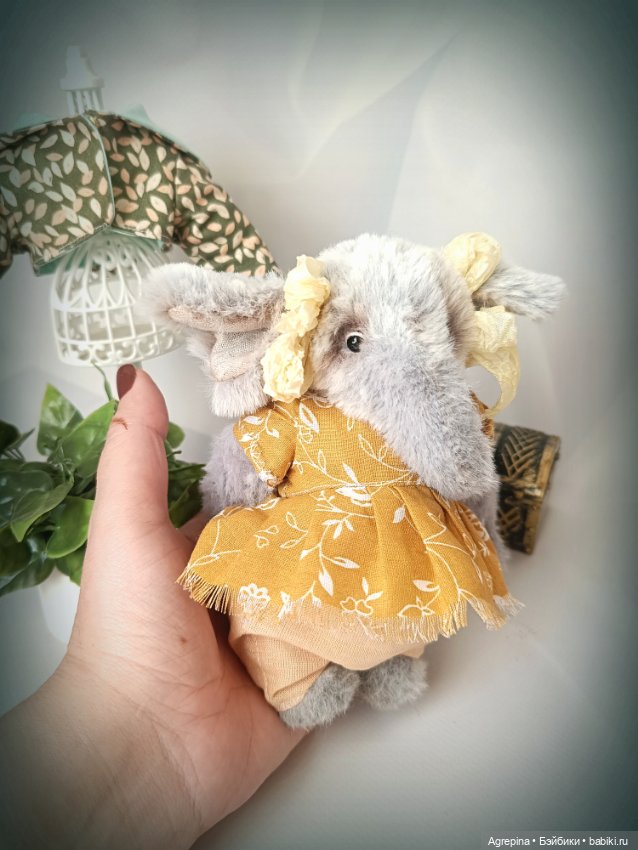 Слоник Элфи — Авторские игрушки (фото 6)