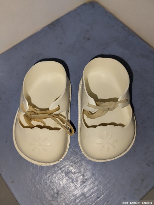 Туфли для куклы ГДР с носочками (фото 2)
