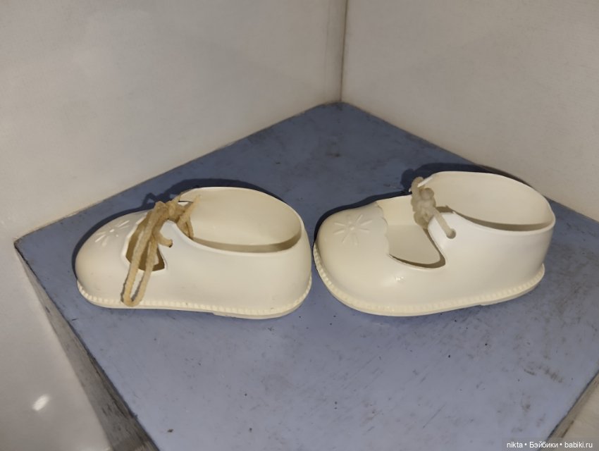 Туфли для куклы ГДР с носочками (фото 5)