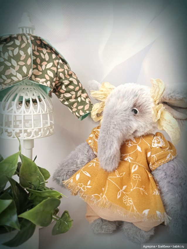 Слоник Элфи — Авторские игрушки (фото 4)