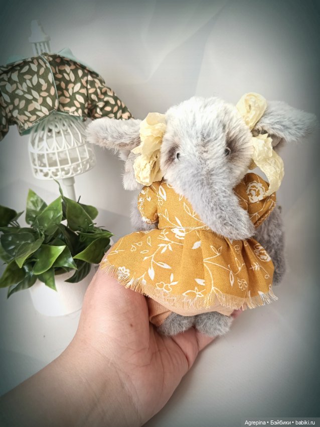 Слоник Элфи — Авторские игрушки (фото 5)