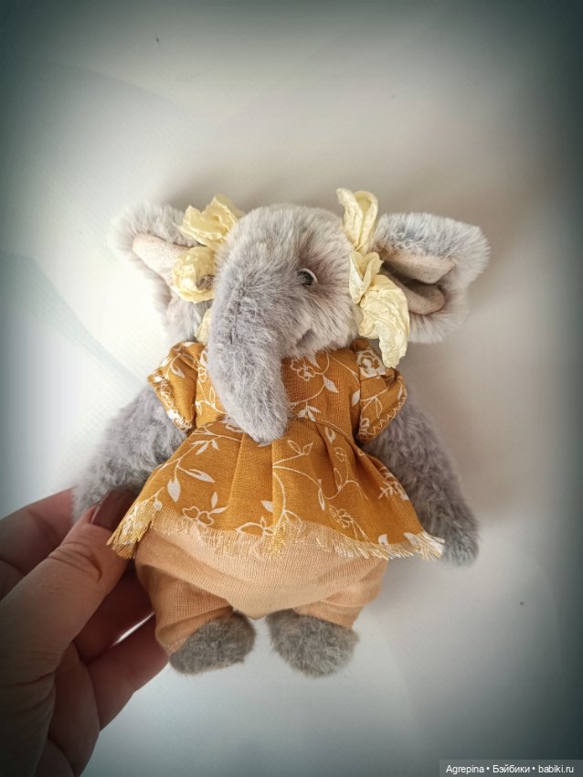 Слоник Элфи — Авторские игрушки (фото 8)