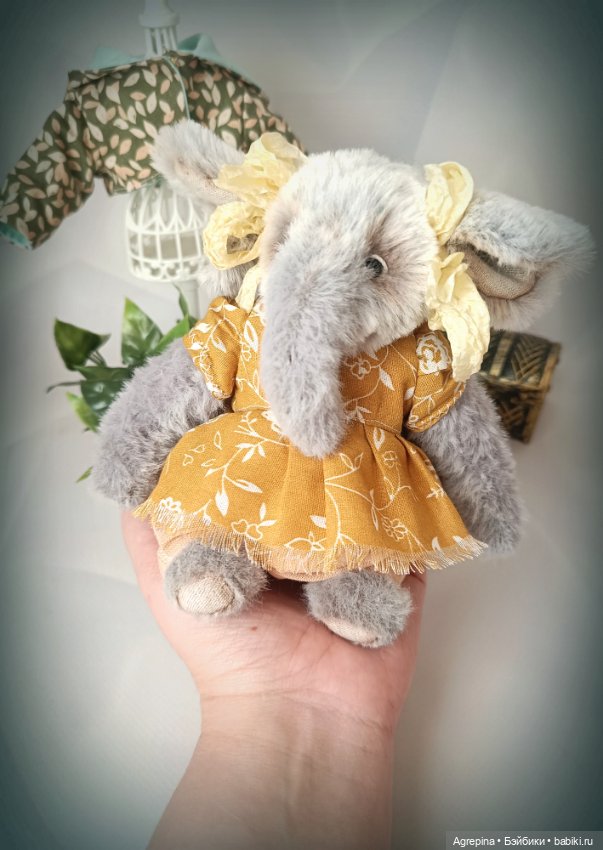 Слоник Элфи — Авторские игрушки (фото 9)