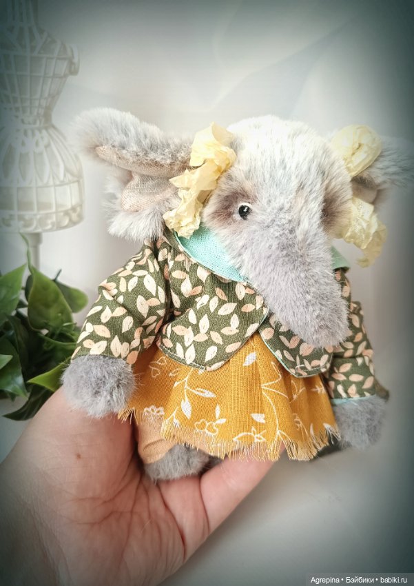 Слоник Элфи — Авторские игрушки (фото 7)