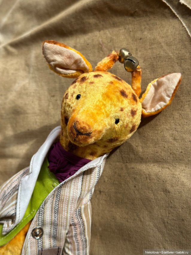 Жираф тедди от Павловой Юли (Dorash)