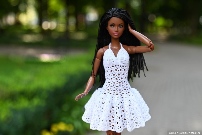 МК сарафана "Бриз" для Барби (фото 6)