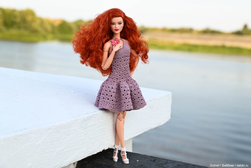 МК сарафана "Бриз" для Барби (фото 8)