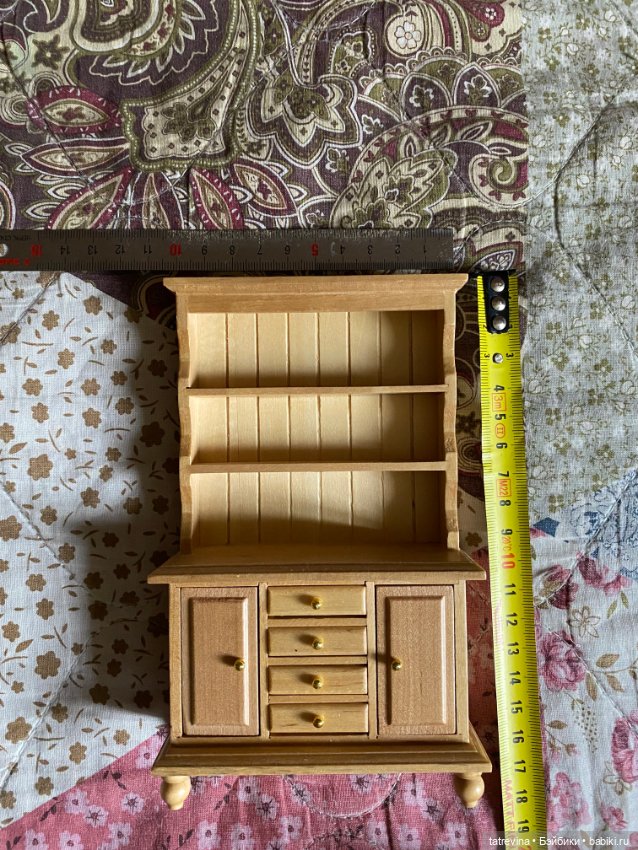 Буфет 1/12 — Кукольная мебель