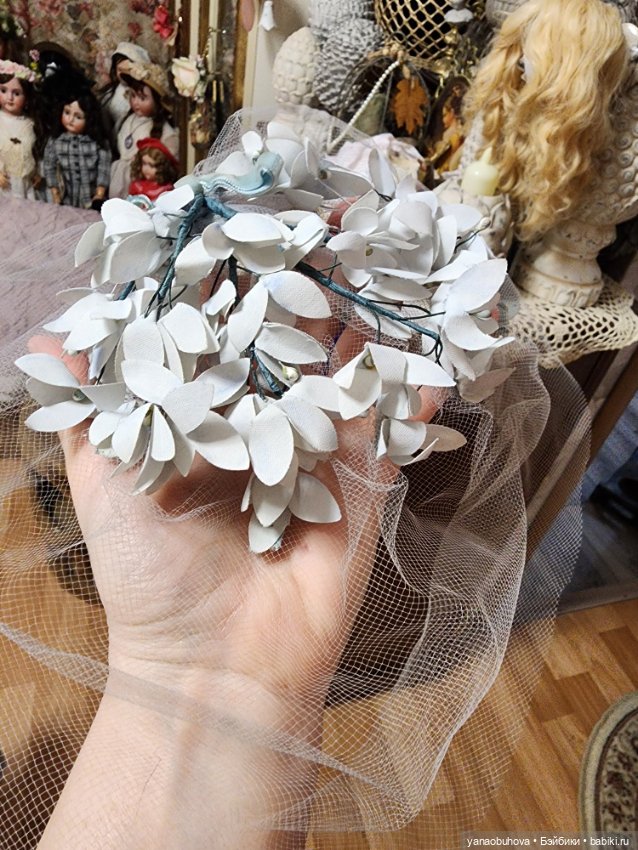 Винтажная шляпка вуалетка 50 годы в состоянии новой (фото 5)