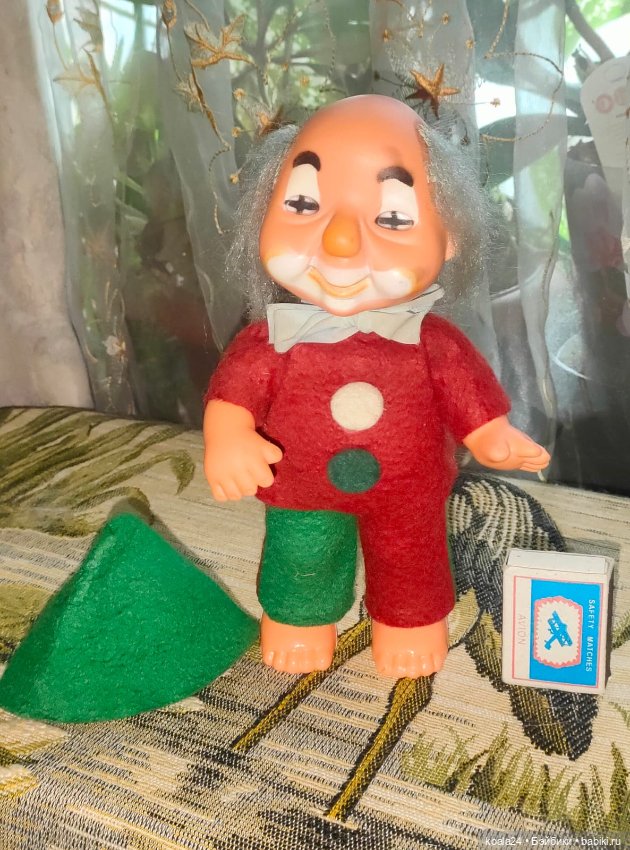 Кукла ГДР Клоун — Винтажные куклы и игрушки детства (фото 3)