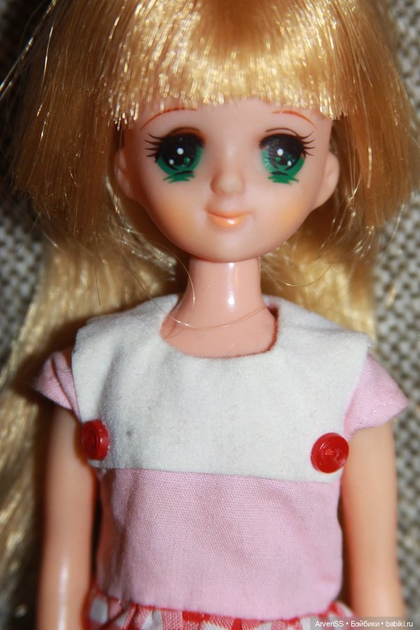 Редкая винтажная подружка Ликки 2 поколения Лина-чан компании Такара (фото 2)