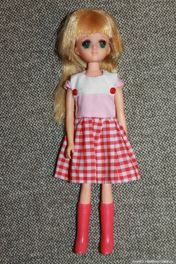 Редкая винтажная подружка Ликки 2 поколения Лина-чан компании Такара