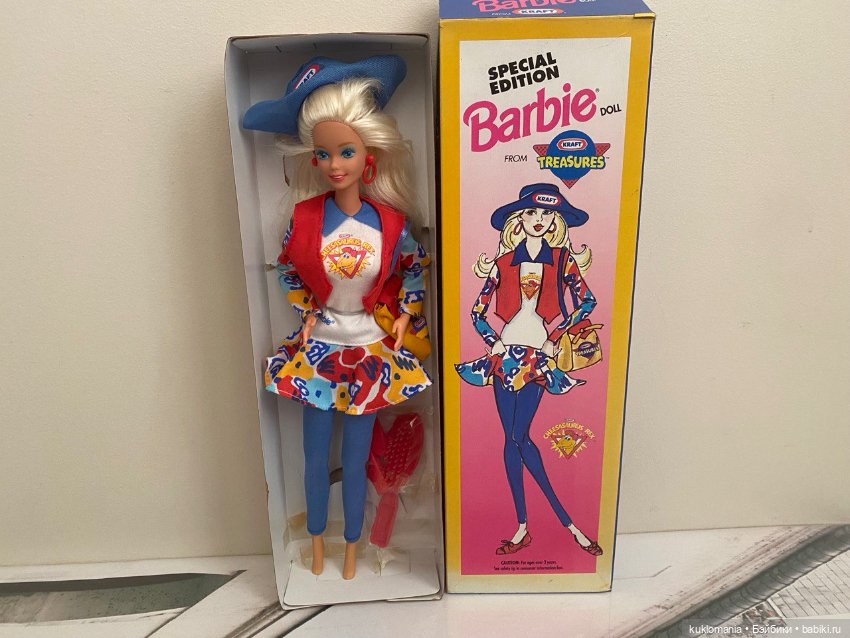 Барби редкая 1992 года, Коллекционная Kraft