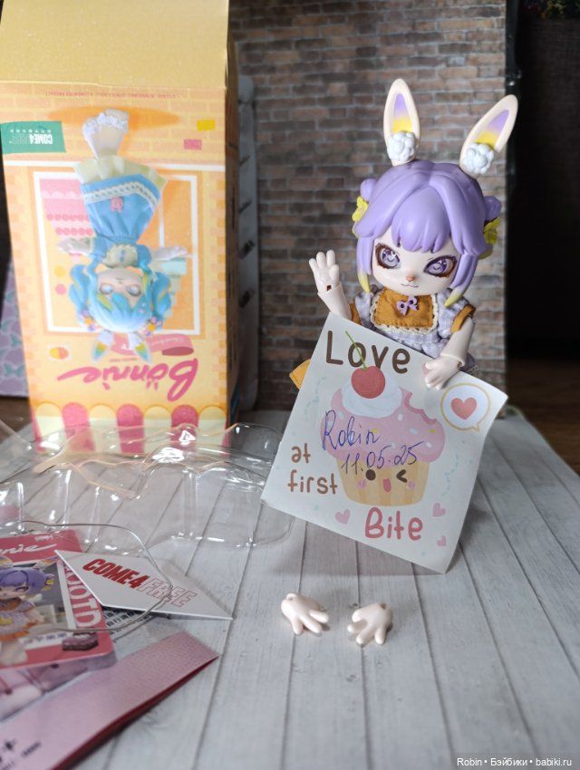 Зайка Bonnie — Шарнирные куклы (не BJD) (фото 5)