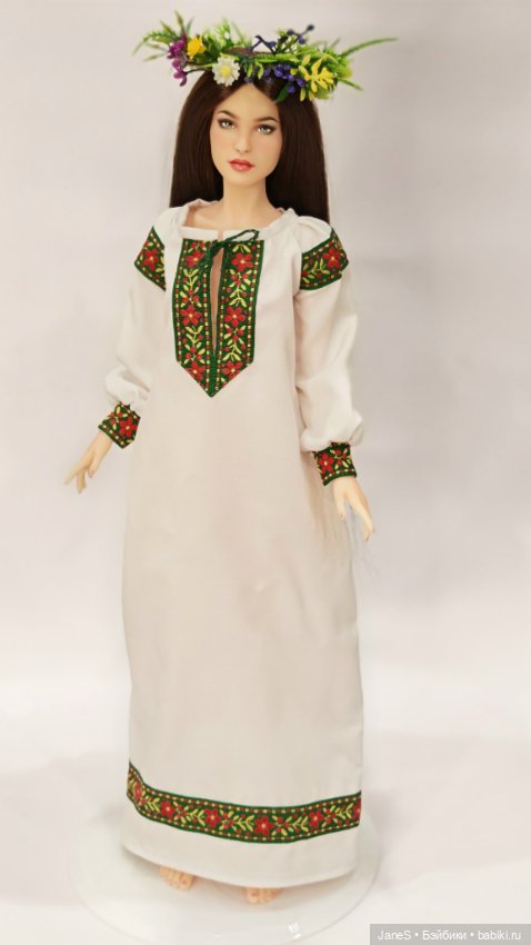 Авторская шарнирная кукла (фото 8)