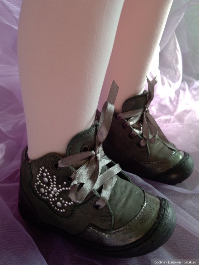 Две пары новой обуви для больших кукол (реборнов, пупсов) (фото 7)