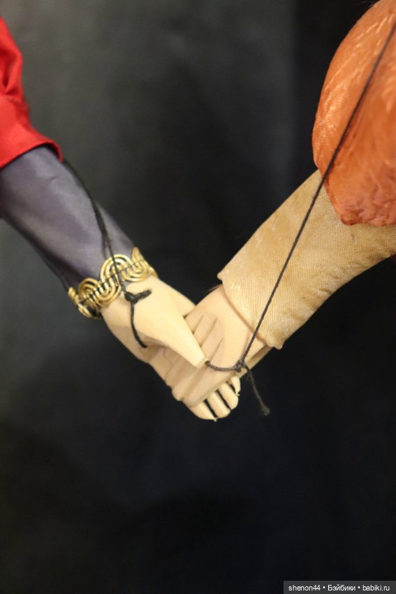 Чешские классические марионетки. Король и Королева (фото 8)