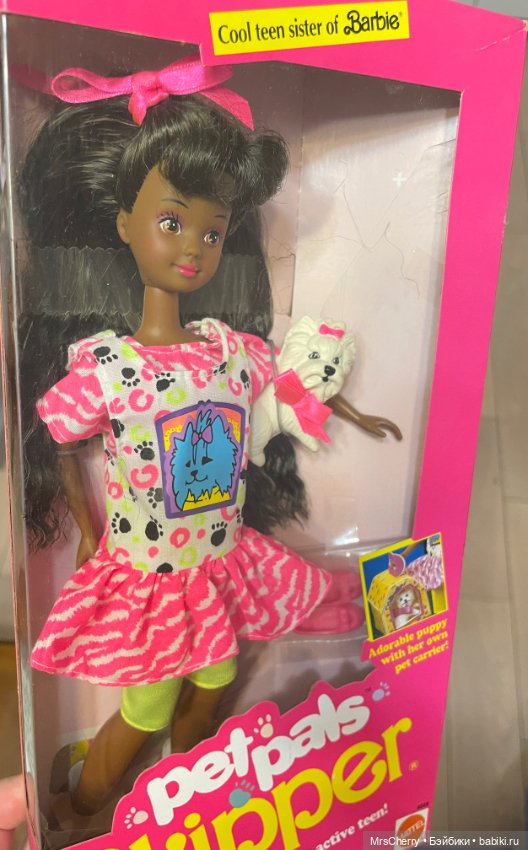 Афро Скиппер с собачкой / Pet Pals Skipper AA