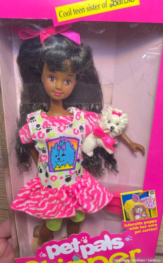 Афро Скиппер с собачкой / Pet Pals Skipper AA