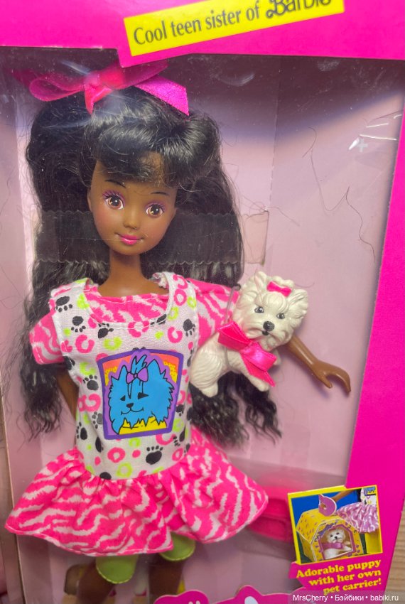 Афро Скиппер с собачкой / Pet Pals Skipper AA