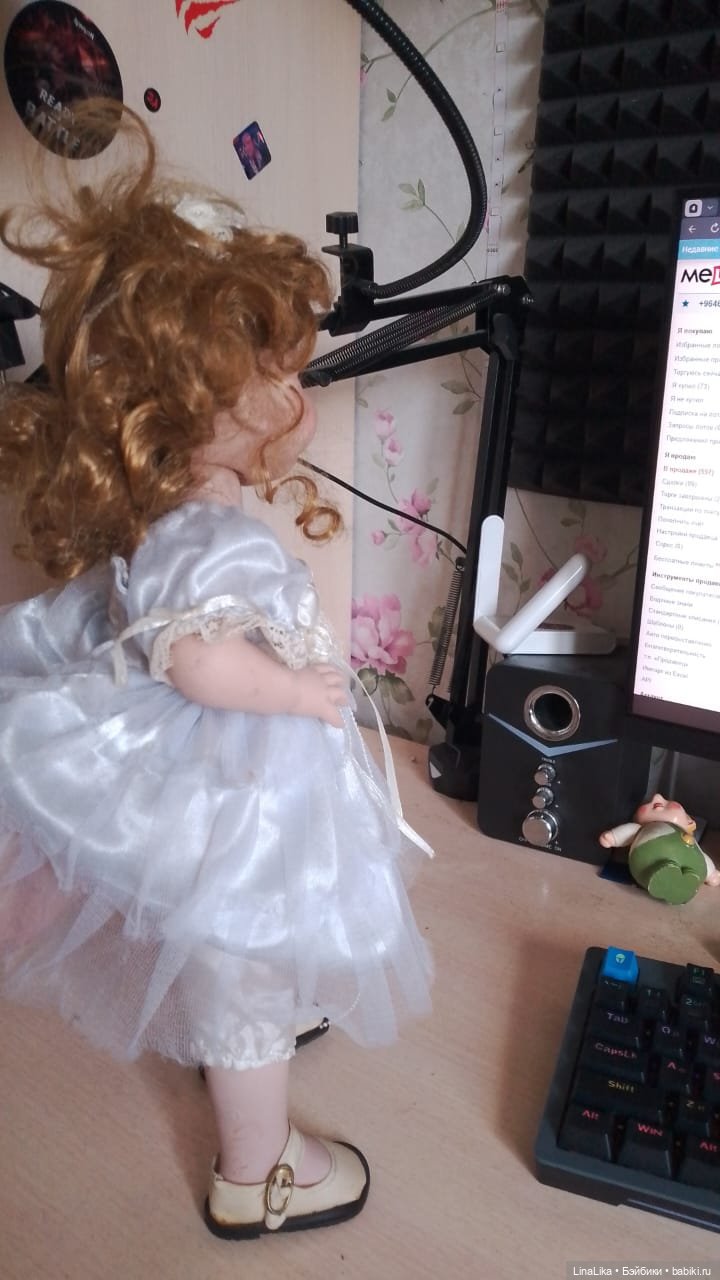 Фарфоровая кукла СССР, СНГ, Россия (фото 5)