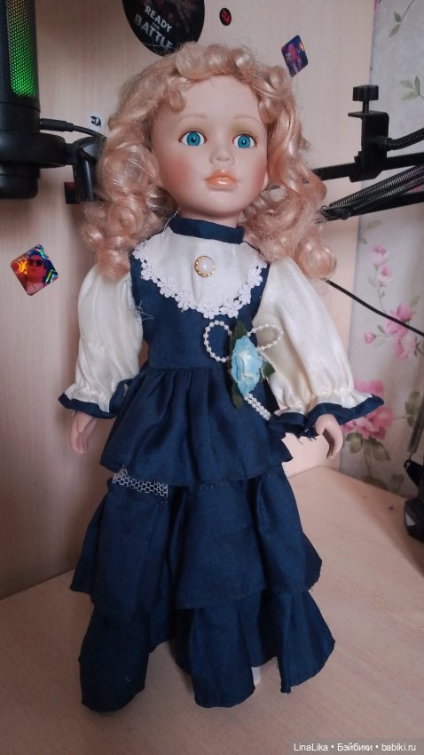 Фарфоровая кукла СССР, СНГ, Россия (фото 2)