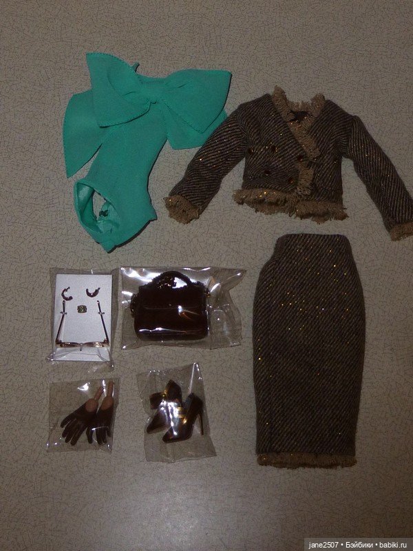 Полный аутфит Fashion royalty Integrity toys Veronique Little Vintage Ensemble новый