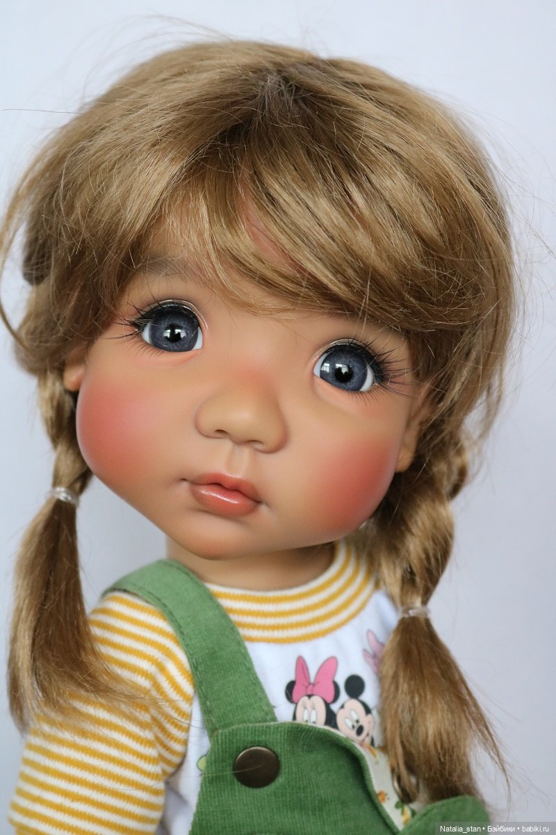 Mae Moppet Meadow dolls шоколадная