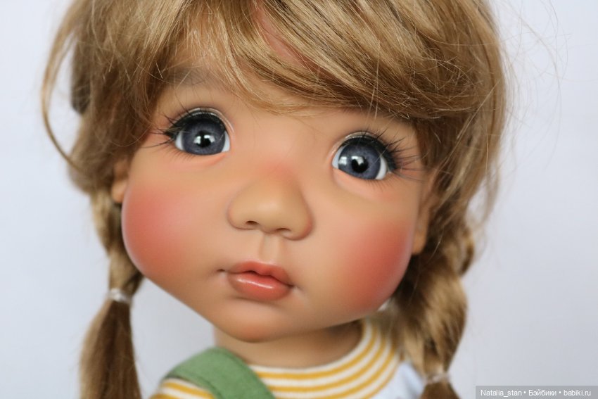 Mae Moppet Meadow dolls шоколадная