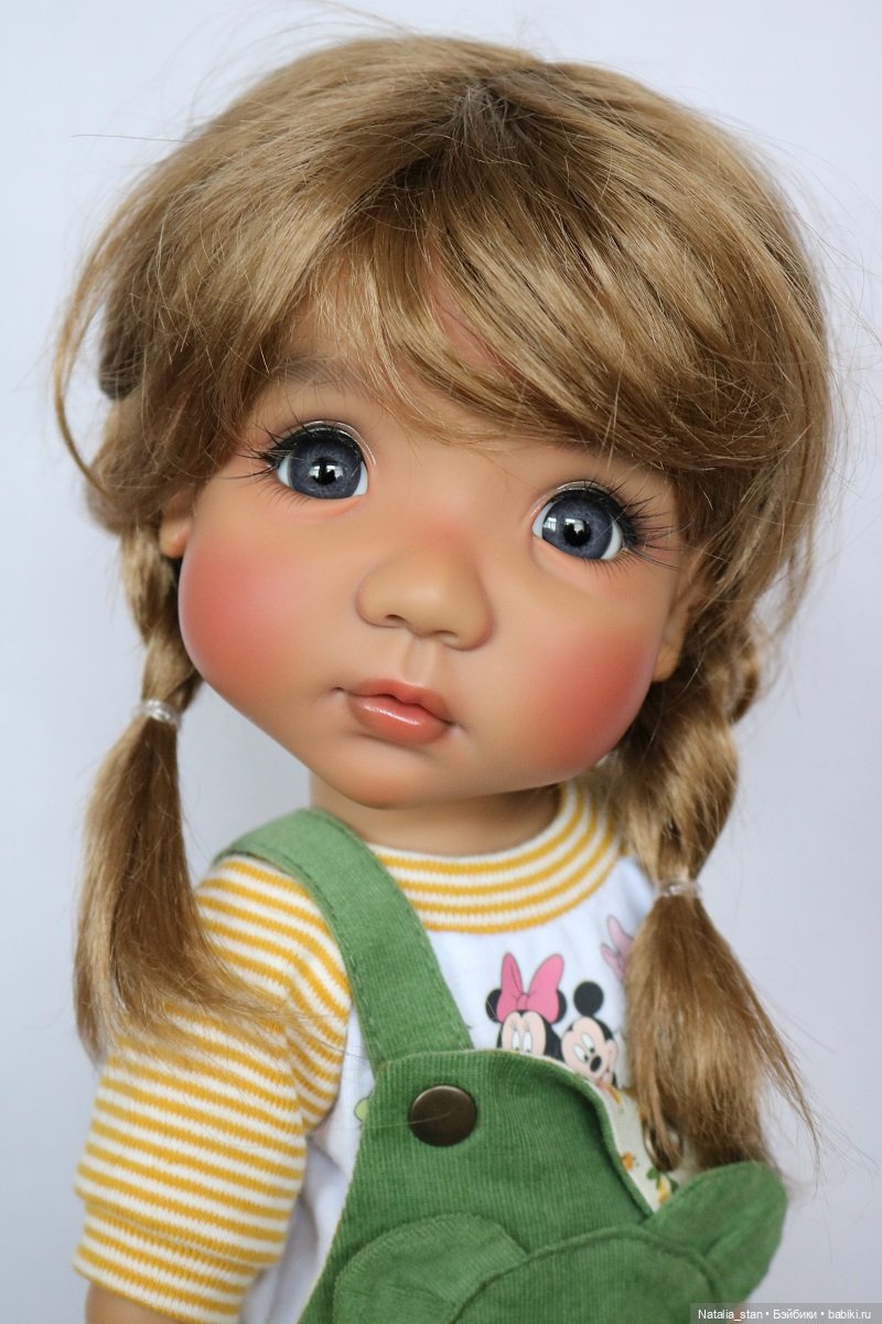Mae Moppet Meadow dolls шоколадная