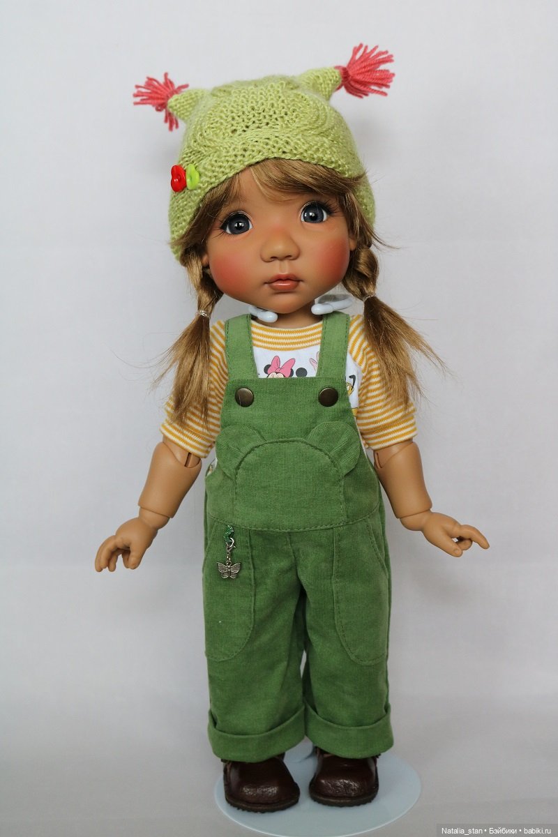 Mae Moppet Meadow dolls шоколадная (фото 3)