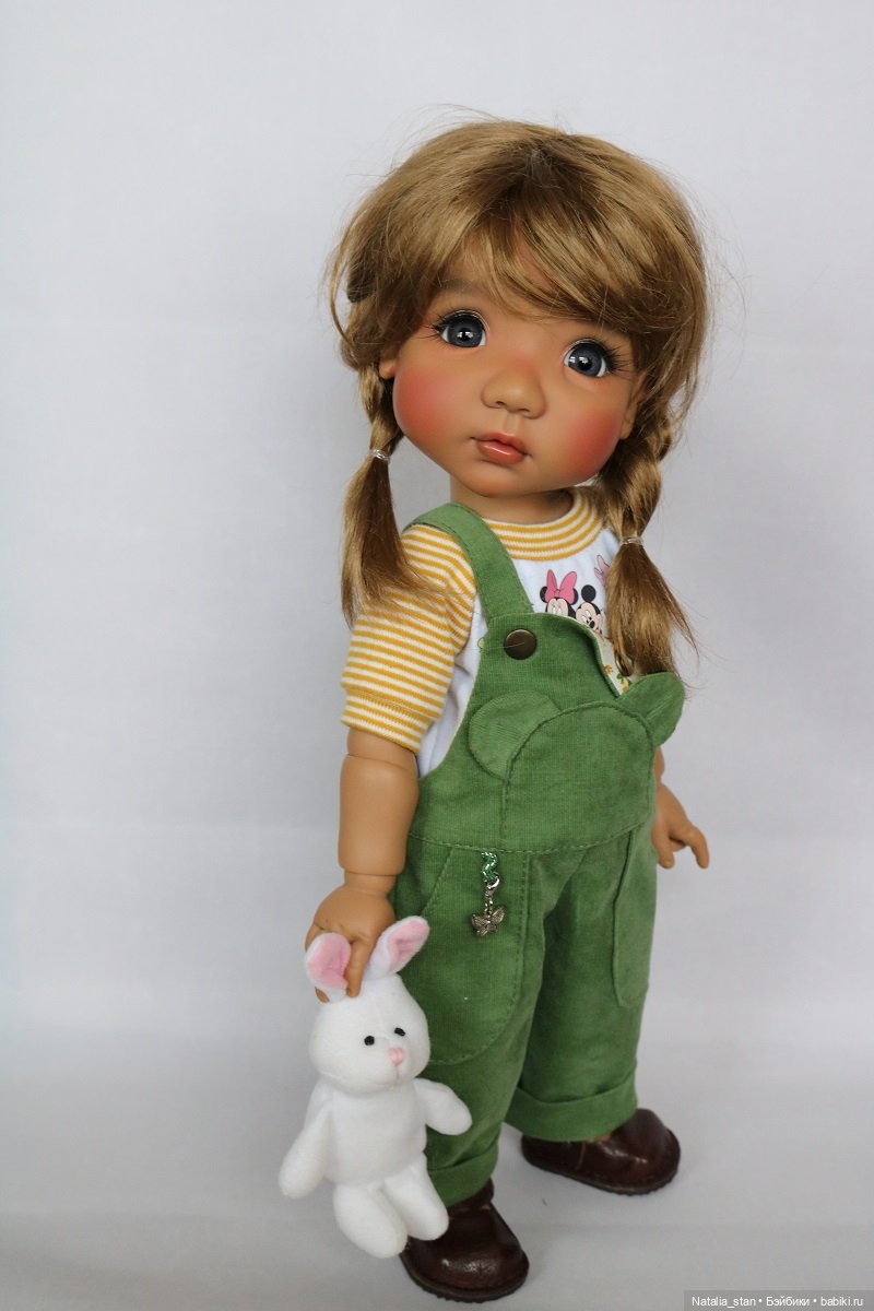 Mae Moppet Meadow dolls шоколадная