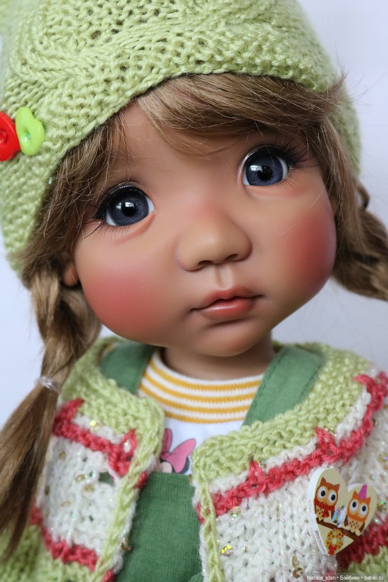 Mae Moppet Meadow dolls шоколадная (фото 6)