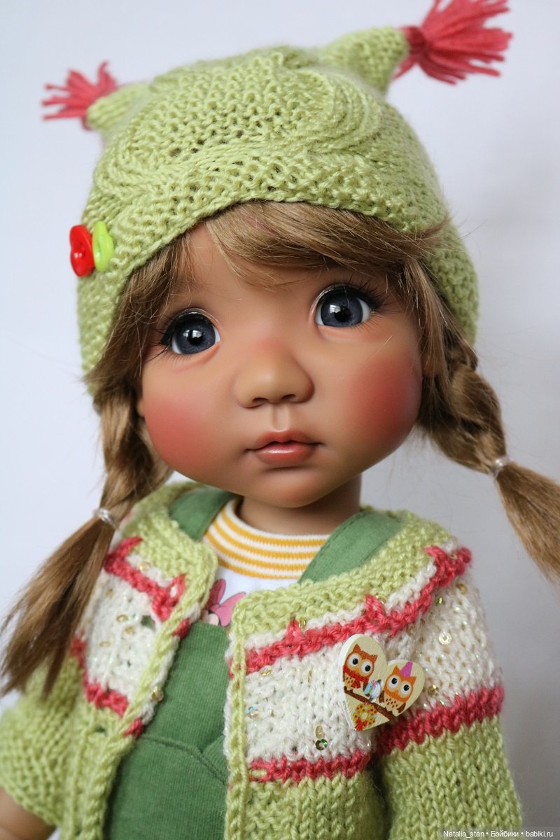 Mae Moppet Meadow dolls шоколадная (фото 5)