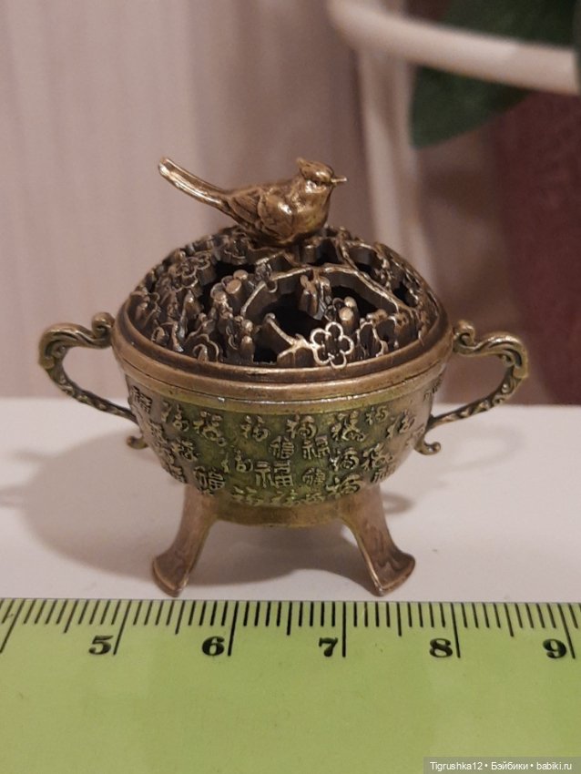 Горшочек на ножках — Миниатюра для кукол (фото 3)