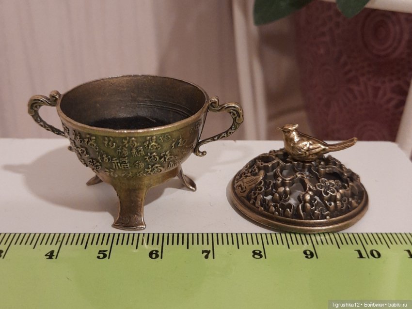 Горшочек на ножках — Миниатюра для кукол (фото 4)