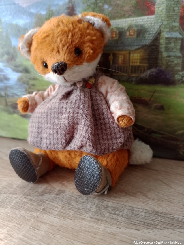 Лисичка Кейси — Авторские игрушки (фото 3)