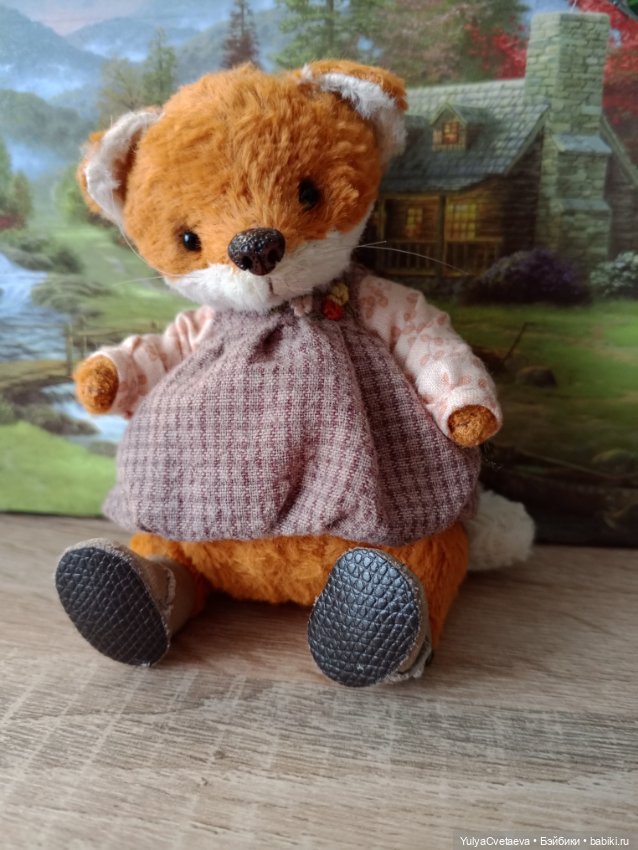 Лисичка Кейси — Авторские игрушки