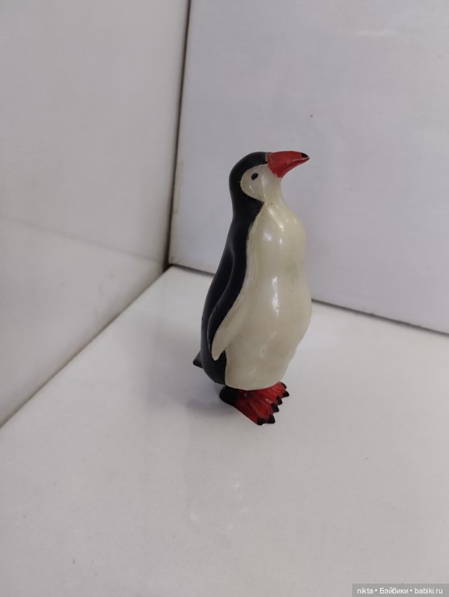 Пингвин, болванчик Колкий пластик