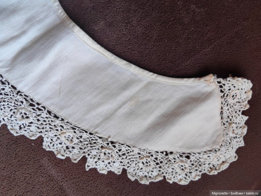 Антикварный воротничок 3 — Другое для антикварных кукол (фото 2)