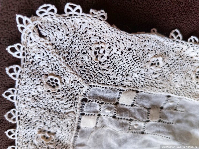 Антикварный воротничок 2 — Другое для антикварных кукол (фото 3)