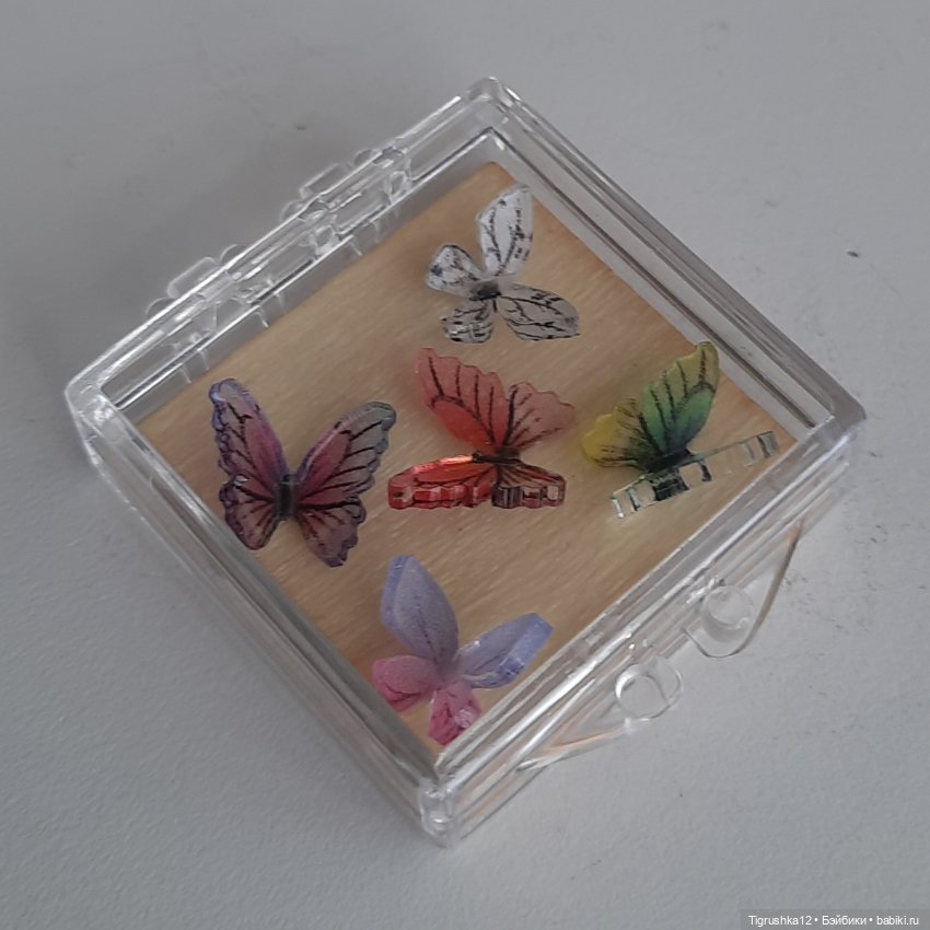 Коллекция бабочек — Миниатюра для кукол (фото 6)