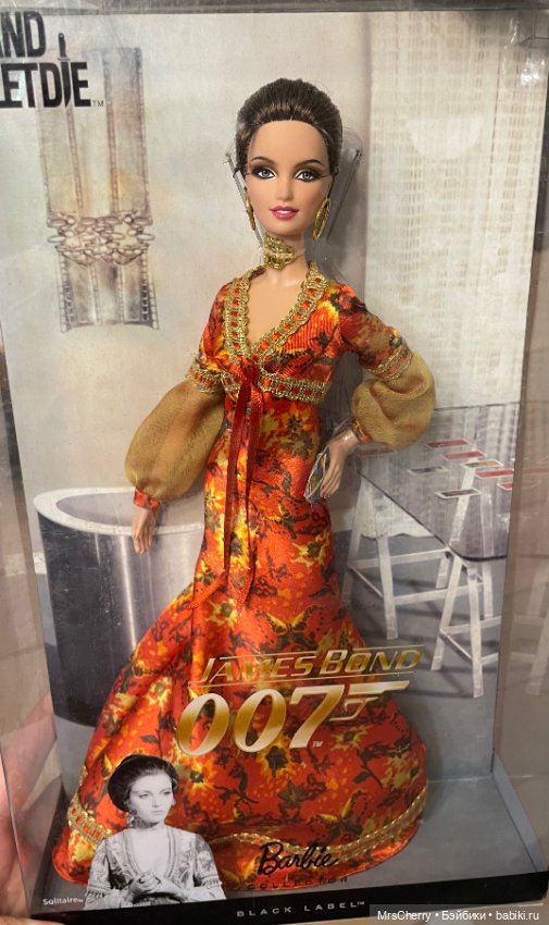 Барби Солитер из серии 'Девушки Бонда' / Solitaire Barbie- Live and Let Die