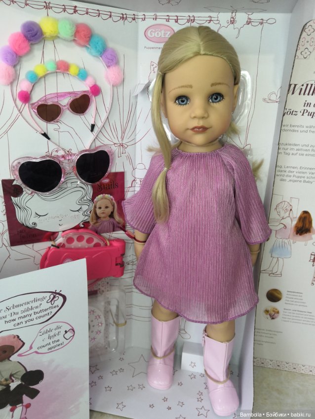 Куколка Ханна Мини ми #1 фирмы готц/Hannah be my mini me by Gotz (фото 5)