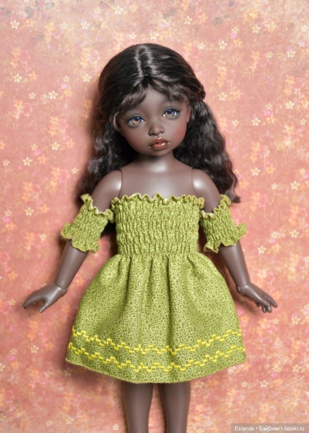 Комплект одежды: платье, топ, нарукавники, повязка на BID (фото 3)