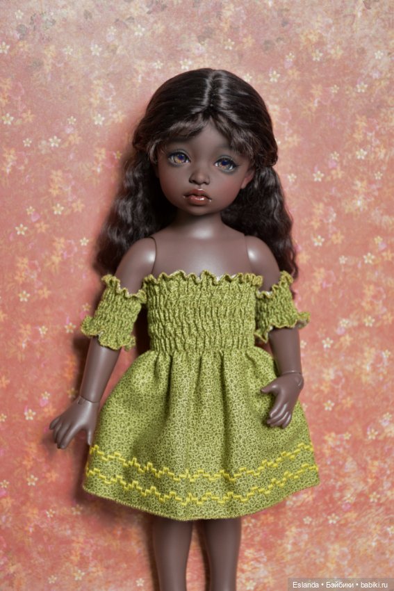 Комплект одежды: платье, топ, нарукавники, повязка на BID (фото 2)