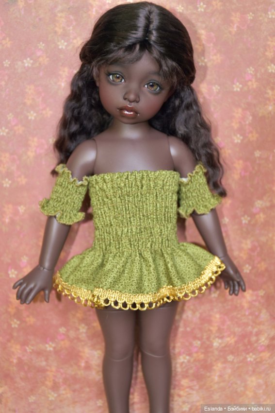 Комплект одежды: платье, топ, нарукавники, повязка на BID (фото 4)