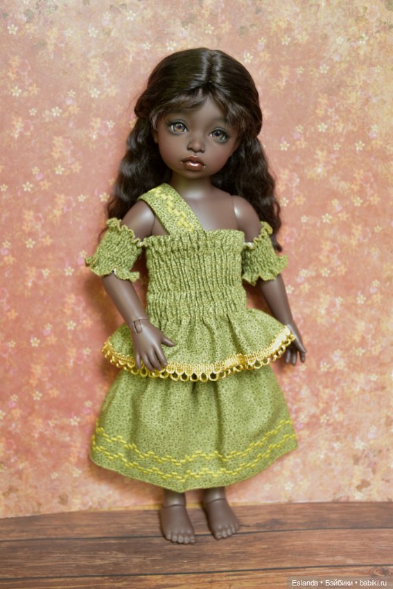 Комплект одежды: платье, топ, нарукавники, повязка на BID (фото 5)